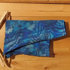 Lululemon Invigorate Leggings w/Pockets 25" Shapeshifter Flux Blue Sz 18